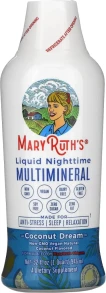 Витаминно-минеральные комплексы maryRuth Organics, Liquid Nighttime Multimineral, Coconut Dream, 946 мл (32 жидк. Унции)