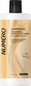 Питательный шампунь Numero Nourishing Shampoo With Shea Butter odżywiający szampon z masłem shea 1000ml