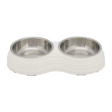 TRIXIE Stainless Steel Melamine Set Bowl