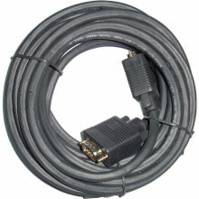 Купить компьютерные кабели и коннекторы 3GO: VGA-кабель 3GO 10m VGA M/M 10 m Чёрный