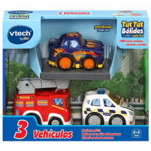 VTECH Ttb Set 4 (María Police Valiente Bomb And Victoria Car Races)