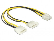 Компьютерные кабели и коннекторы deLOCK 85453 внутренний силовой кабель 0,3 m