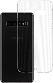 Электроника чехол силиконовый прозрачный Samsung Galaxy S10 3MK