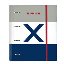 Ring binder Munich College Replacement (100 Sheets) Multicolour A4