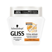 Маски и сыворотки для волос Schwarzkopf Gliss Total Repair Питательная маска для волос 300 мл