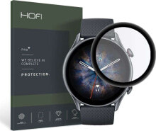 Аксессуары для умных часов и браслетов hofi Glass Szkło hybrydowe Hofi Hybrid Pro+ do Amazfit GTR 3 Pro Black