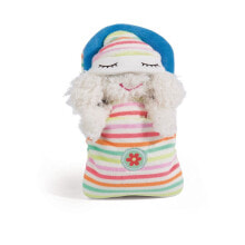 NICI Sheep Jolala 14 cm Sleeping In Bed teddy