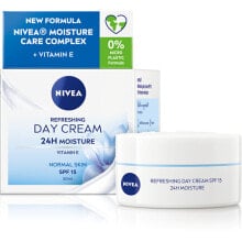 Softening day cream for normal skin SPF 15 (Refreshing Day Cream) 50 ml