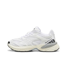 PUMA Velophasis 网布 舒适百搭 减震耐磨透气 低帮 生活休闲鞋 男女同款 白色