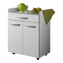 Kitchen Trolley Ekipa Harmony White 60 x 44,5 x 81 cm