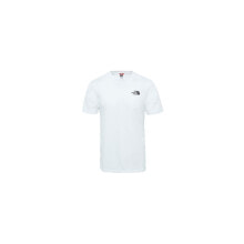 Мужские футболки Мужская футболка повседневная белая с логотипом The North Face M SS