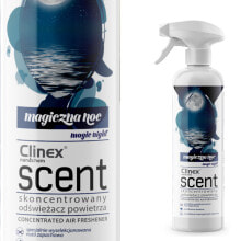 Concentrated air freshener sprayed on the surface of CLINEX Scent - Magiczna Noc 500ML