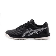 Asics CALCETTO WD 9 TF 中端TF 人造草坪 防滑耐磨透气 足球鞋 男款 黑色 / Кроссовки Asics CALCETTO WD 9 TF 1113A038-001