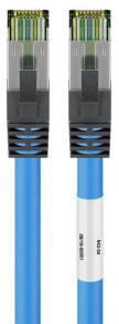 Кабели и разъемы для аудио- и видеотехники Goobay 45661 сетевой кабель 3 m Cat8.1 S/FTP (S-STP) Синий