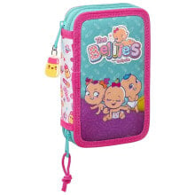 SAFTA The Bellies Double Filled 28 Pieces Pencil Case