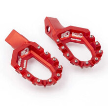 S3 PARTS ESG-30-R Solid Hard Rock wide footpegs