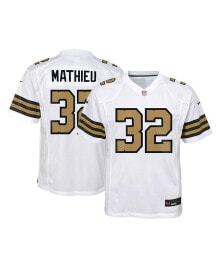 Youth Boys and Girls Tyrann Mathieu White New Orleans Saints Team Game Jersey