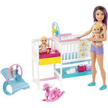 Model dolls barbie Skipper Babysitters Inc. Nap &#039;n Nurture Nursery Dolls Playset