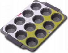 Dishes and molds for baking and baking