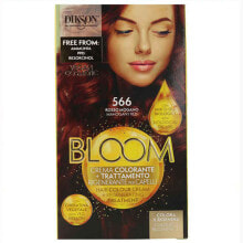 Краска для волос Dikson Bloom Color Cream N 566 Крем-краска для волос с натуральными маслами Без аммиака, оттенок красное дерево