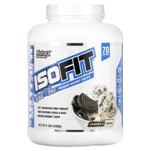 IsoFit Protein, Cookies & Cream, 5.4 lb (2,450 g)