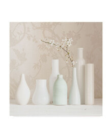 Trademark Global tom Quartermaine 'Blossom And White Vases Still Life' Canvas Art - 24