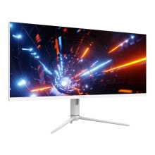 Купить мониторы LC Power (Silent Power Electronics GmbH): Монитор LC-Power UltraWide 40" 3440x1440 4ms White LJUTI1440.