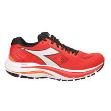 Купить красные мужские кроссовки Diadora: Diadora Mythos Blushield 7 Vortice Running Mens Red Sneakers Athletic Shoes 178