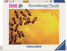 Ravensburger Puzzle 1000 Challenge. Pszczoły