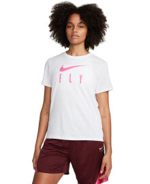 Nike women's Swoosh Fly Dri-FIT Crewneck Graphic T-Shirt