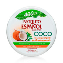 Кремы и лосьоны для тела instituto Espanol Moisturizing Coconut Cream for Dry Skin Увлажняющий кокосовый крем для сухой кожи 400 мл