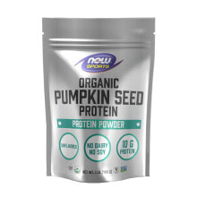 Сывороточный протеин nOW Sports Organic Pumpkin Seed Protein Органический белок из тыквенных семечек без вкуса 454 г
