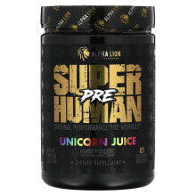 SuperHuman Pre, Unicorn Juice, Rainbow Sherbet, 12.07 oz (342.3 g)