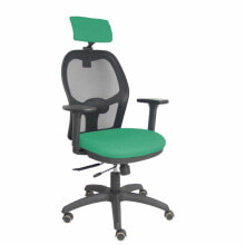 Office Chair with Headrest P&C B3DRPCR Emerald Green