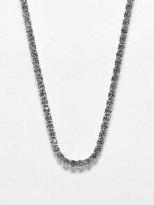 Женские колье true Decadence crystal chain necklace in silver