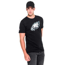 Мужские спортивные футболки NEW ERA Philadelphia Eagles Team Logo Short Sleeve T-Shirt