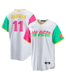 Nike men's Yu Darvish White San Diego Padres City Connect Replica Player Jersey