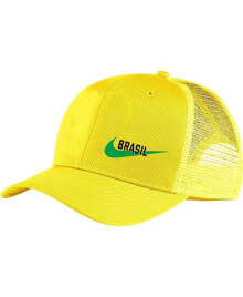 Nike men's Yellow Brazil National Team Classic99 Trucker Snapback Hat