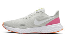 Nike REVOLUTION 5系列 低帮 跑步鞋 女款 粉白 / Кроссовки Nike REVOLUTION 5 BQ3207-007