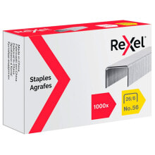 REXEL 6131 26/6 x1000 Galvanized Staples