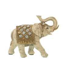 Decorative Figure Alexandra House Living White Acrylic Plastic Melamin Elephant 18 x 8 x 14 cm