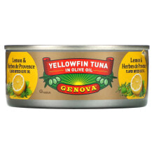 Дженова, Желтоперый тунец в оливковом масле, 142 г (5 унций)