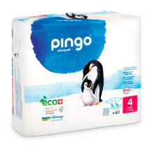 Детские подгузники PINGO Ecological Diapers Size 4 Maxi 40 Units