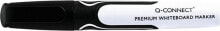 Q-Connect Marker do tablic Premium, gum. rękojeść, okrągły, 2-3mm (linia), czarny / KF26109