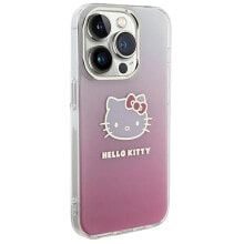 SOURCING Hello Kitty Hkhcp15Lhdgkep iPhone 15 Pro 6.1 Iml Gradient Electrop Kitty Head phone case