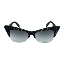 Женские солнцезащитные очки Женские солнцезащитные очки кошачий глаз черные серые Italia Independent 0908-ZEF-071 (59 mm)