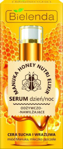 Купить сыворотки, ампулы и масла для лица Bielenda: Bielenda Serum do twarzy Manuka Honey Nutri Elixir odżywczo-nawilżające 30g