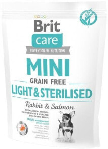 Сухие корма для собак сухой корм для животных Brit, Care Pies, гипоаллергенный, с кроликом, 0.4 кг