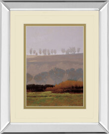 Trees Above The River by M. Bohne Mirror Framed Print Wall Art, 34
