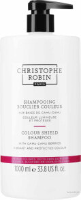 Pflegendes Shampoo für coloriertes und gesträhntes Haar - Christophe Robin Color Shield Shampoo With Camu-Camu Berries